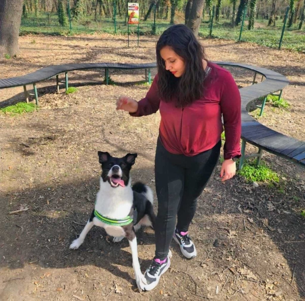 FastComet Employee Spotlight Radostina B. and Dog