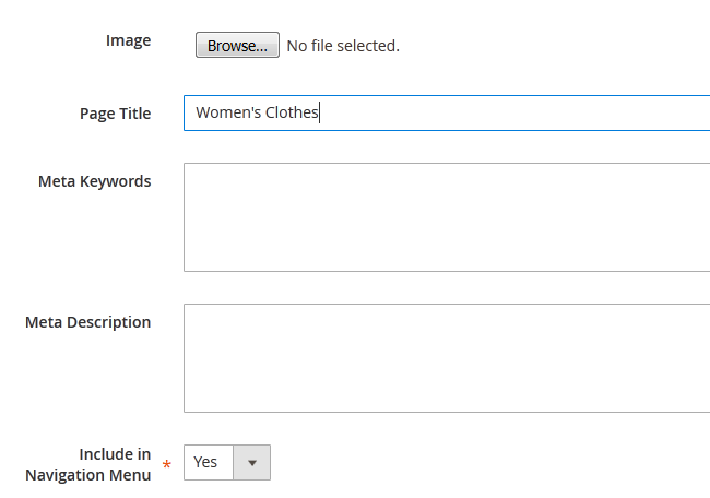Configuring a new root category in Magento 2