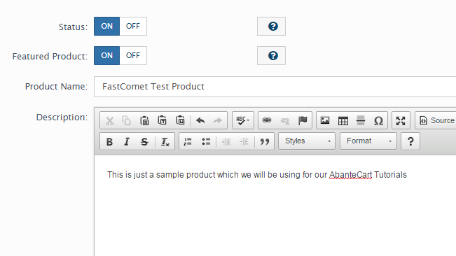 configuring the general settings