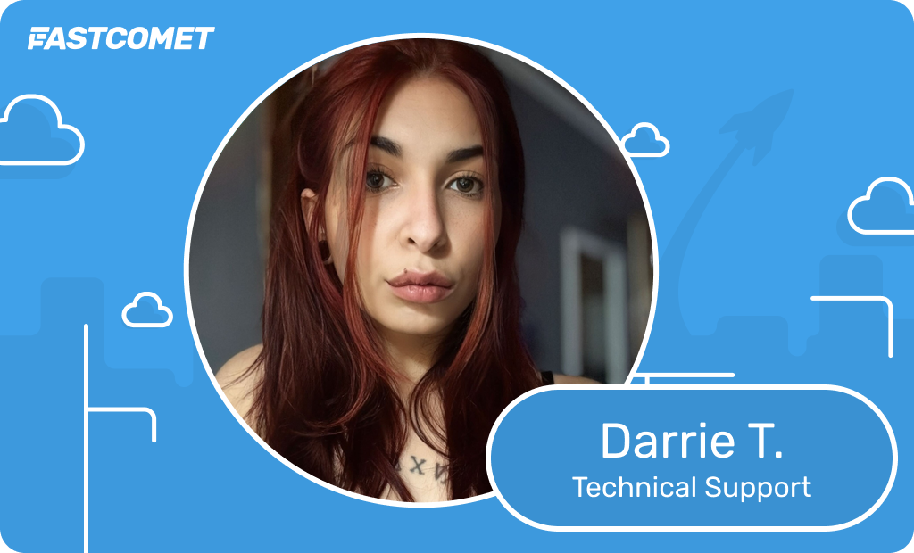 FastComet Employee Spotlight Darrie T. Cover
