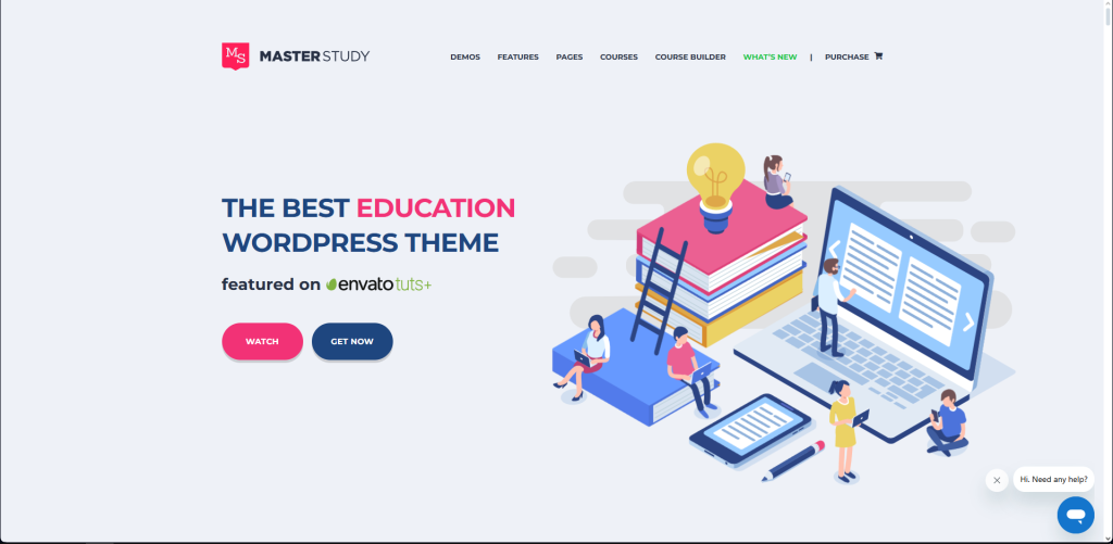 FastComet WordPress Website Types MasterStudy Example