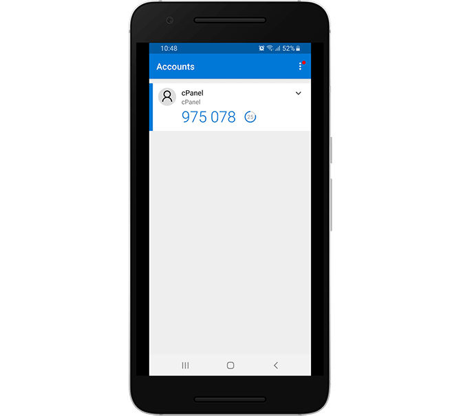 Generate Two-factor Authentication Code with Microsoft Authenticator